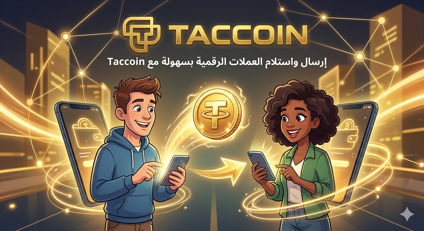تنبيه أمني عاجل من Taccoin: لا تحول أموالك لمستلم مجهول